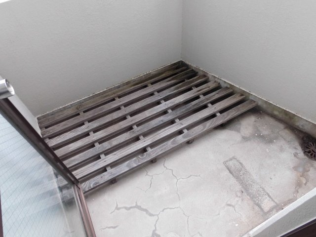 ブランベール大久保のバルコニー