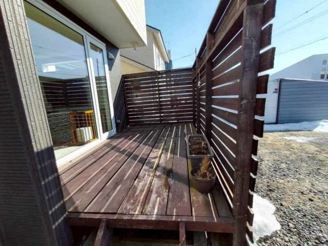 河畔4丁目　中古住宅のその他|ウッドデッキ併設