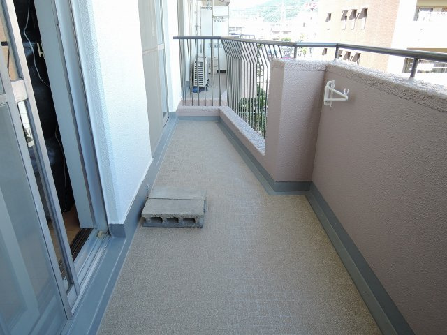 高槻センチュリーマンションのバルコニー