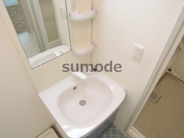 高槻センチュリーマンションの洗面所