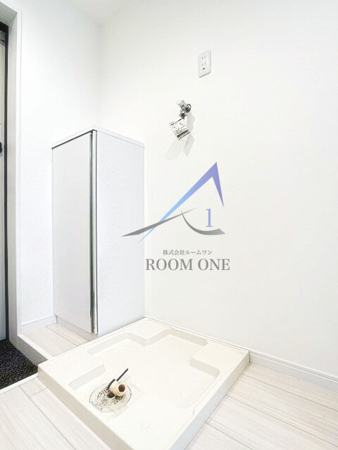 プランドール蔵前の設備|洗濯機置き場です。