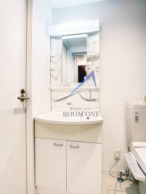 プランドール蔵前の洗面所|洗面台です。