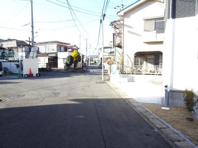 【前面道路含む現地写真】 | 新築　京王相模原線　JR横浜線　相模線　二本松