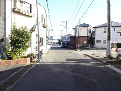 【前面道路含む現地写真】 | 新築　京王相模原線　JR横浜線　相模線　二本松