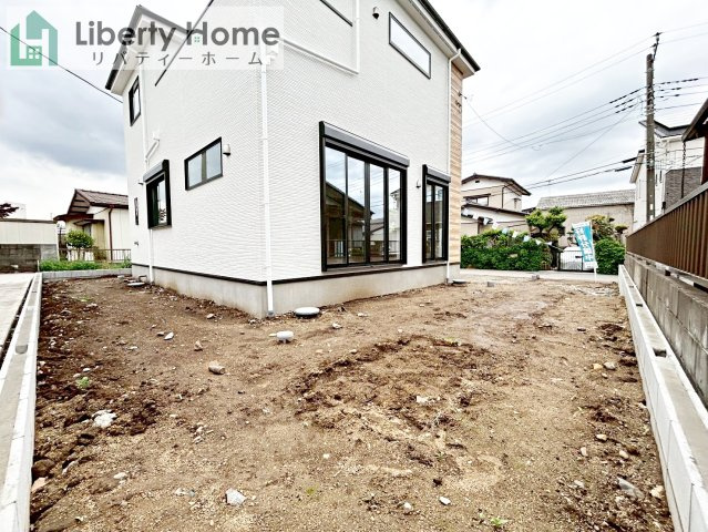 水戸市吉沢町３期　新築戸建の庭