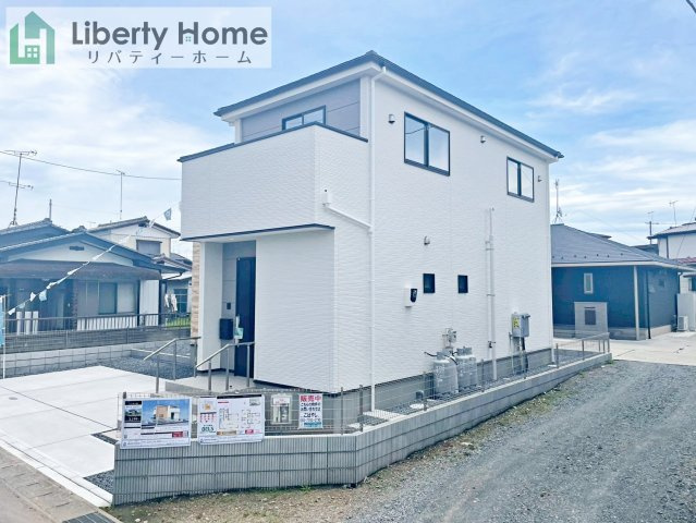 水戸市吉沢町３期　新築戸建の外観