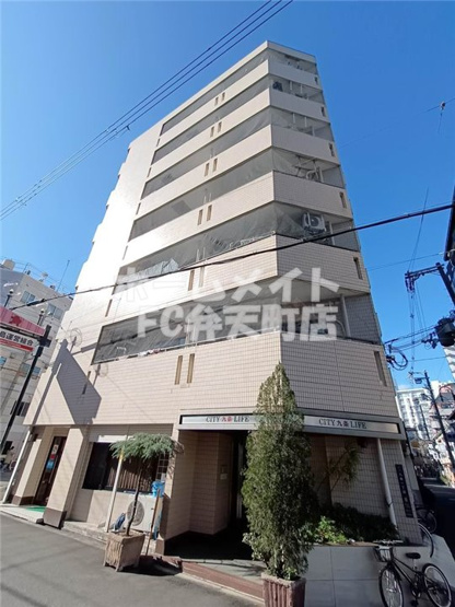 【外観】 | シティライフ九条 | 外観もきれいです