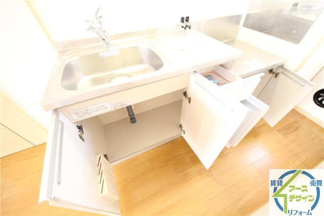 ガーデンハウスのキッチン