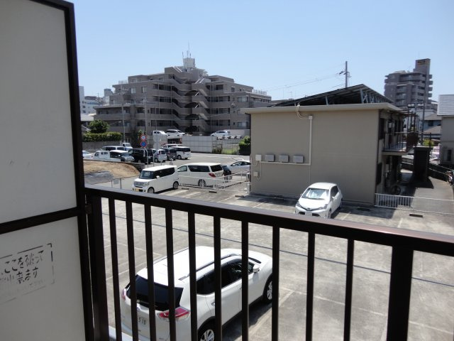 マンションギュゼール2のバルコニー