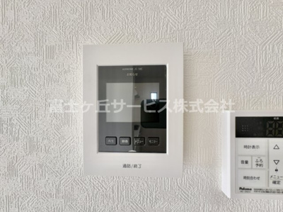 【セキュリティ】 | 浜松市中央区豊町 2期 新築一戸建て 4号棟 | TVインターフォンです
