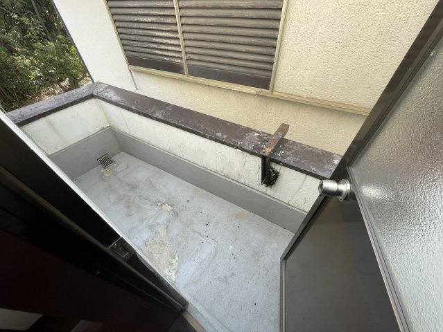 佃戸建てのバルコニー