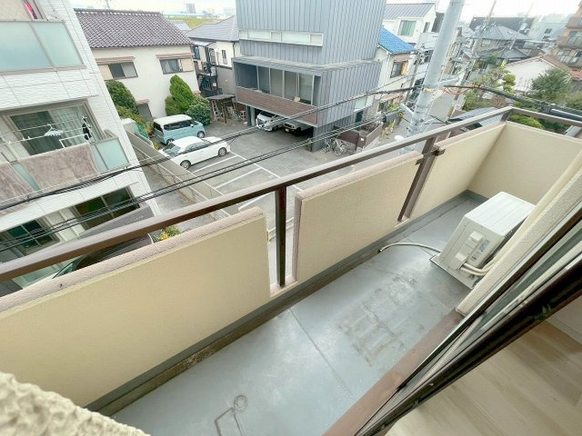 サンピアふじのバルコニー