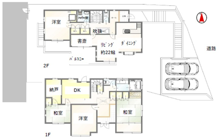 住吉山手5丁目の間取り|建物丁寧に使用されています。
眺望良好