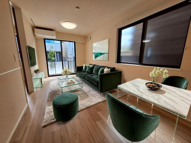 ロジェール・リアンの居間・リビング|CG家具のため実際は家具が付きません