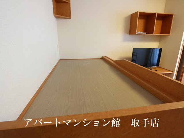 レオパレスふじしろの寝室