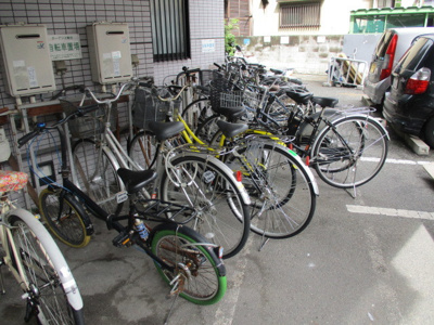 【その他】 | ラ・フォーレ大桐 | 自転車置き場です