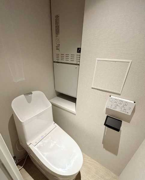 LEGALAND桜新町　新築　敷金礼金0　デザイナーズマンションのトイレ