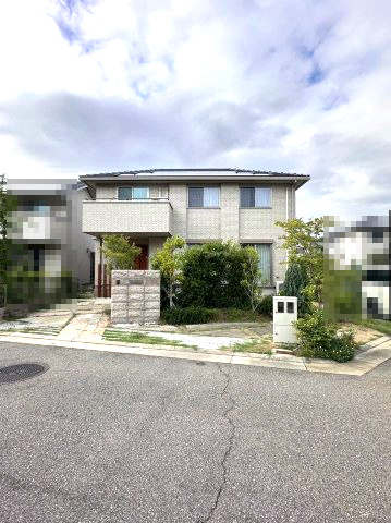 芦屋市涼風町の前面道路含む現地写真
