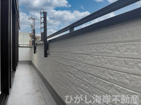 茅ヶ崎市松が丘1丁目　新築戸建　全9棟のバルコニー|バルコニー