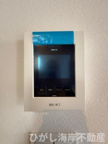 茅ヶ崎市松が丘1丁目　新築戸建　全9棟のセキュリティ|TVモニター付きインターフォン