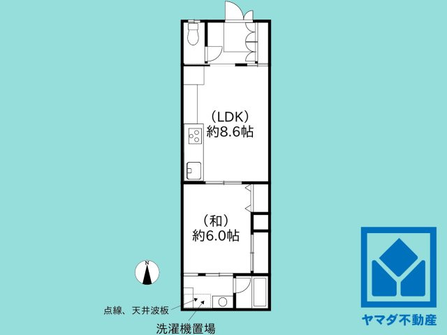 南区西九条西柳ノ内町の間取り