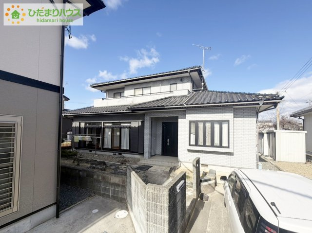 いわき市泉町滝尻町字南坪　中古戸建の前面道路含む現地写真|車の出入りもラクラクできちゃいます(^^♪