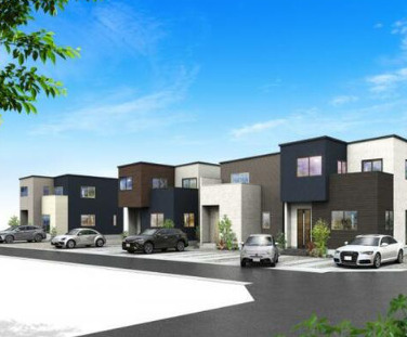 売新築戸建　静岡市駿河区下川原5丁目の完成予想図|外観です。