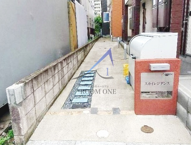 スカイレジデンスのエントランス|エントランスです。