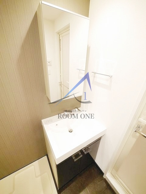 エルグランジュテ川崎の洗面所|独立洗面台です。