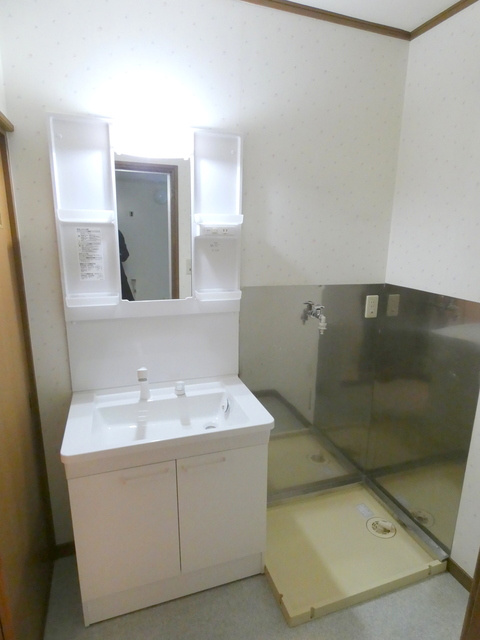 グリーンタウンの洗面所|独立洗面台