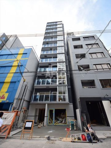 I Cube南船場のエントランス|I Cube南船場（アイキューブミナミセンバ）　エントランスアプローチ