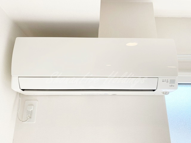 平塚市榎木町の賃貸マンションの設備|エアコン付きです♪