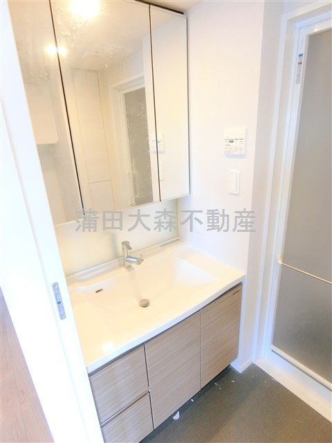 ルフォンプログレ大森西＠仲介手数料無料の洗面所|独立洗面台