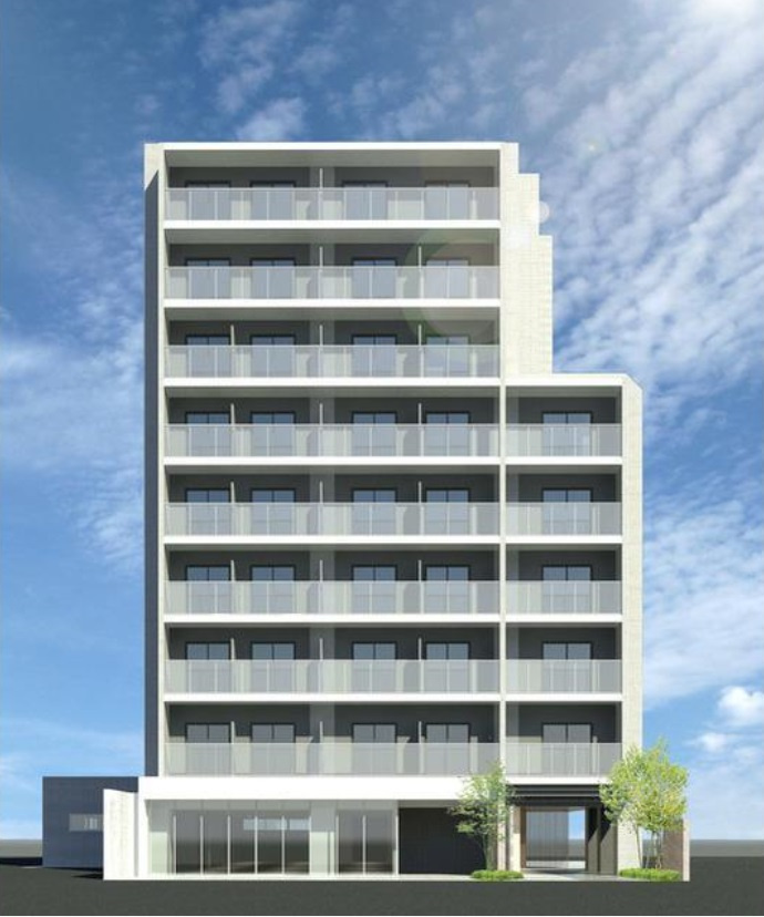 ルフォンプログレ大森西＠仲介手数料無料の外観パース