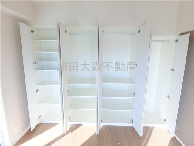 ルフォンプログレ大森西＠仲介手数料無料の収納|収納　クローゼット　