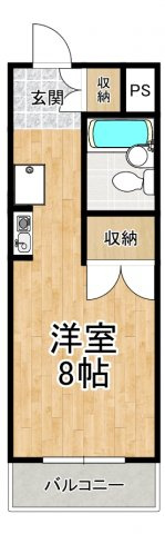 【間取り】 | ジュネスハイツ