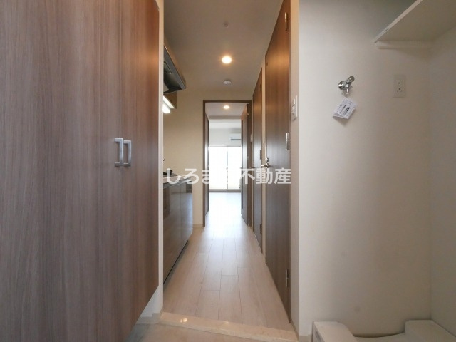 Alivis福島海老江の玄関