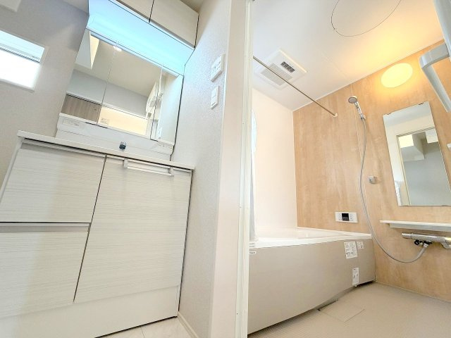 昭島市緑町3丁目全2棟　新築分譲の洗面所