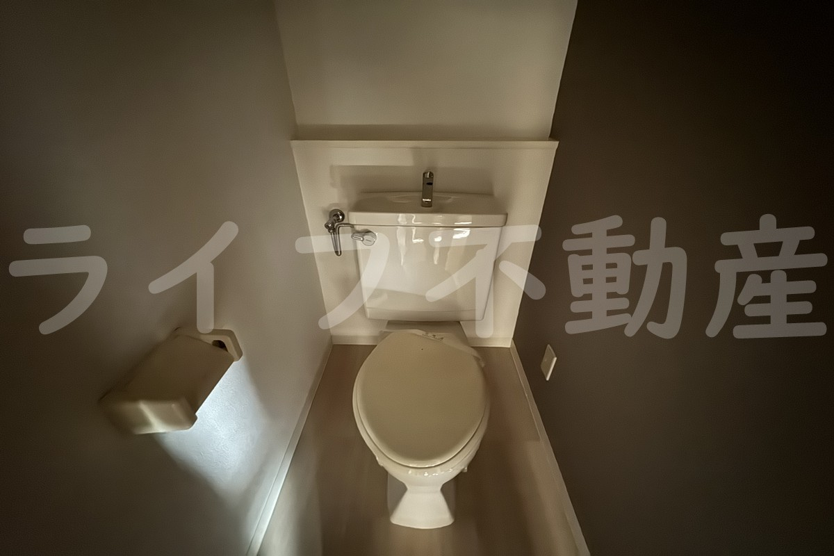 コーニッシュ長瀬のトイレ|コンパクトで使いやすいトイレです