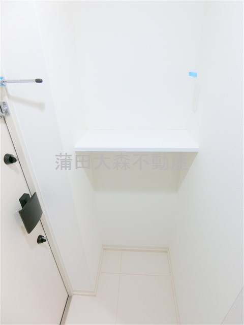 リテラス蒲田の玄関