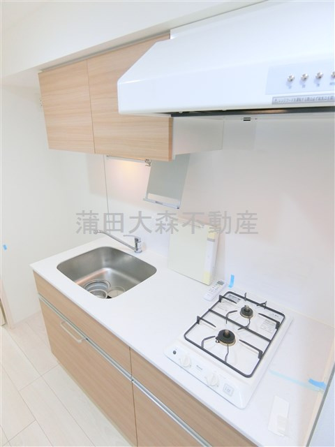 リテラス蒲田のキッチン|2口ガスキッチン