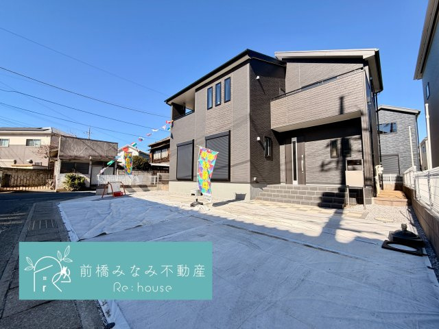 【新築】高崎市石原町第24　５号棟(全６棟)　リーブルガーデン　新築建売分譲の外観|外観は落ち着いています