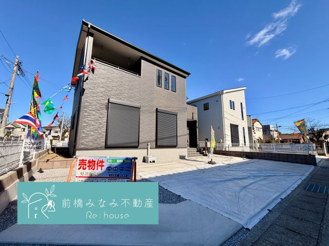 【新築】高崎市石原町第24　５号棟(全６棟)　リーブルガーデン　新築建売分譲の外観|きれいな外観です