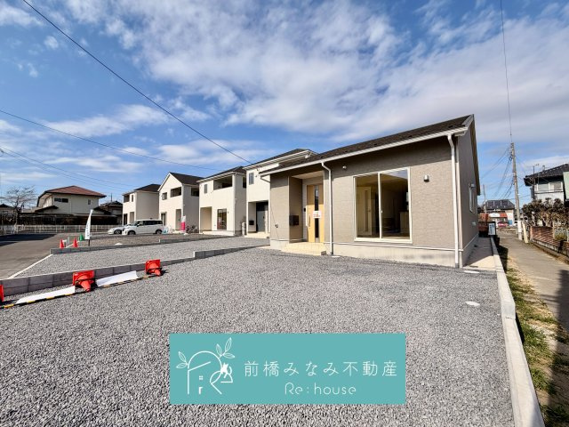 前橋市下細井町第10　１号棟(全５棟)　クレイドルガーデン　新築建売分譲の外観|建物外観を気になさる方へ、見た目の良い物件です