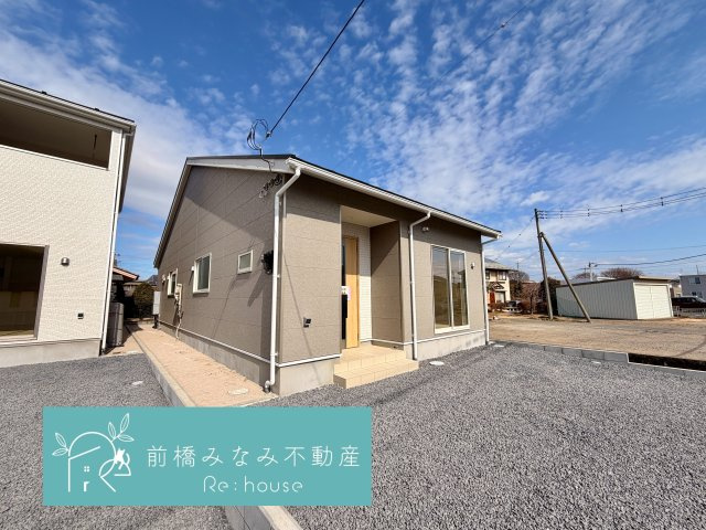 前橋市下細井町第10　１号棟(全５棟)　クレイドルガーデン　新築建売分譲の外観|おしゃれな外観です