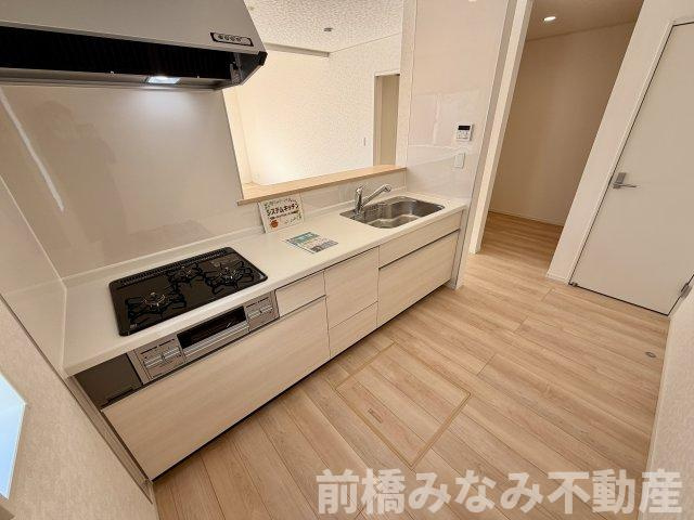 高崎市箕郷町白川第2　２号棟(全６棟)　クレイドルガーデン　新築建売分譲のキッチン|キッチンでお料理をお楽しみください