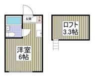 厚木市三田のアパートの画像