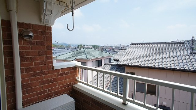 【バルコニー】 | ビュー　テラス | 落ち着いた時間を過ごせるバルコニーです