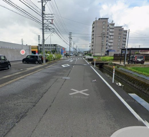 鯖江市五郎丸町　分譲住宅A棟　の前面道路含む現地写真
