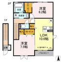 【間取り】 | 2LDKの間取りです！